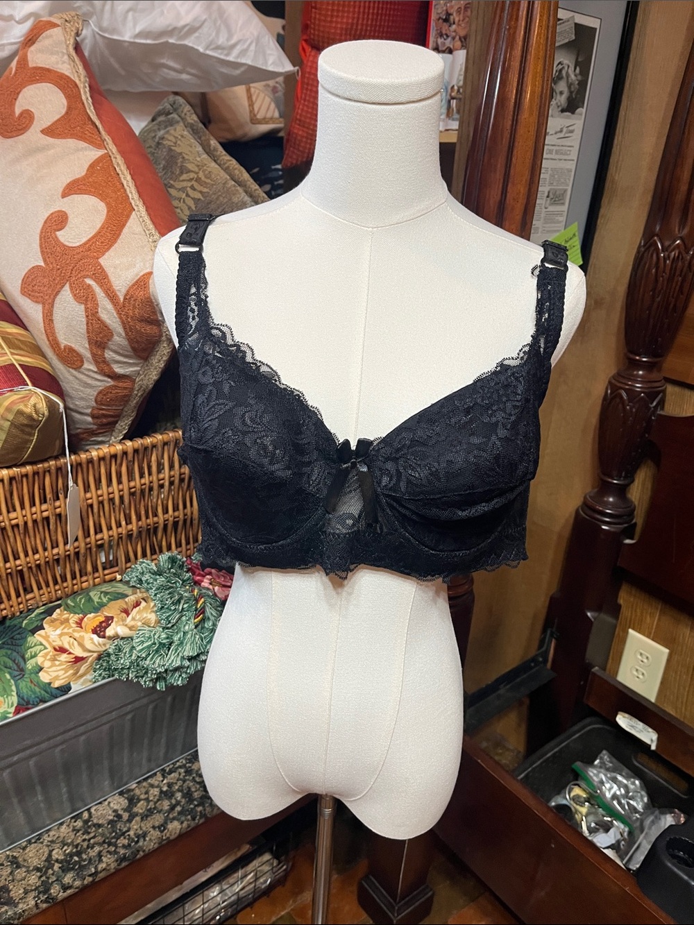 Women 42C Intimates Bra black new 2026